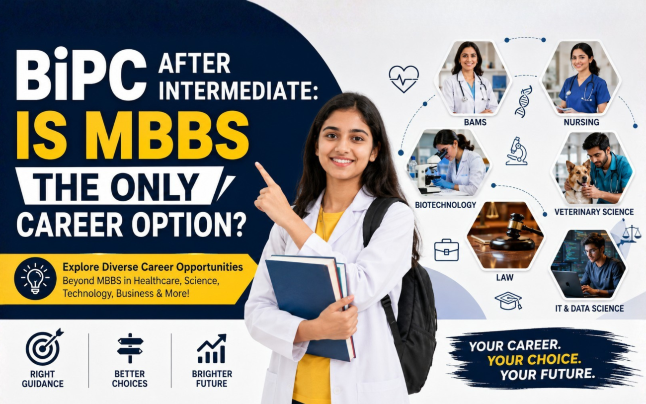 BiPC after Intermediate: Is MBBS the Only Career Option?