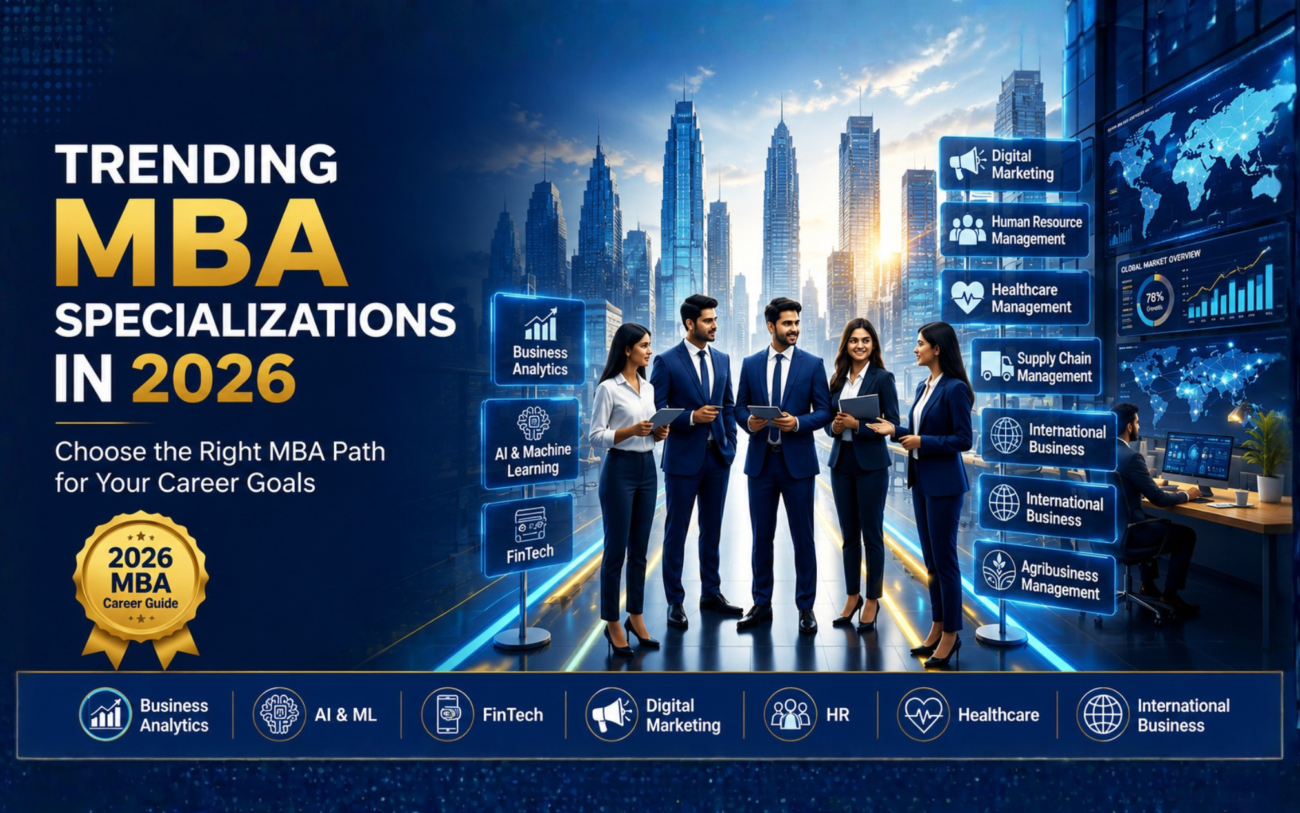Trending MBA Specializations in 2026: A Complete Guide for MBA Aspirants